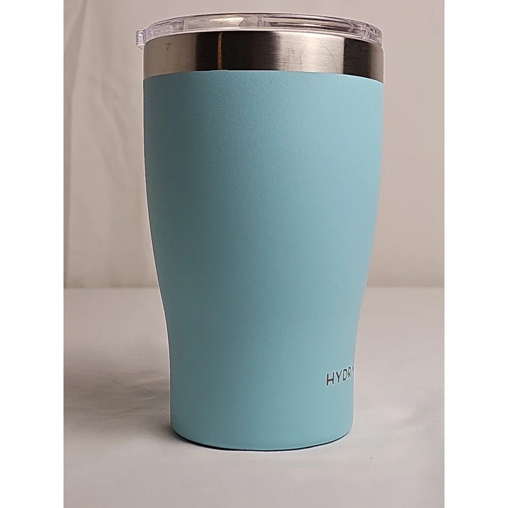 HydraGear 18 oz Insulated Stainless Steel Travel Mug with Handle Blue